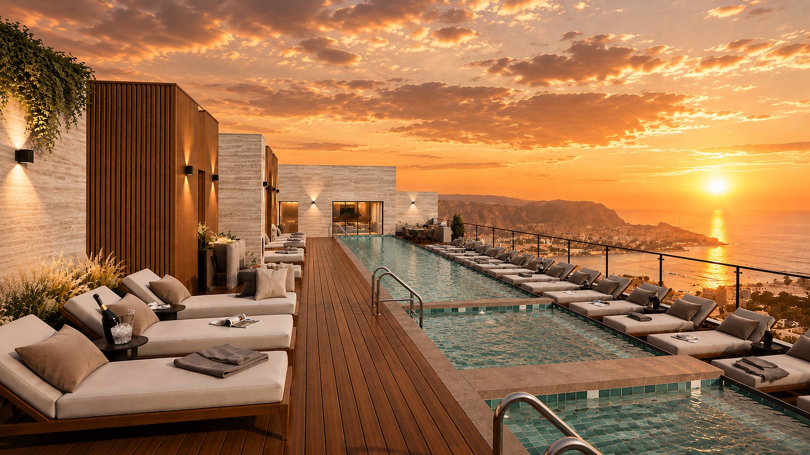 Rooftop con piscina