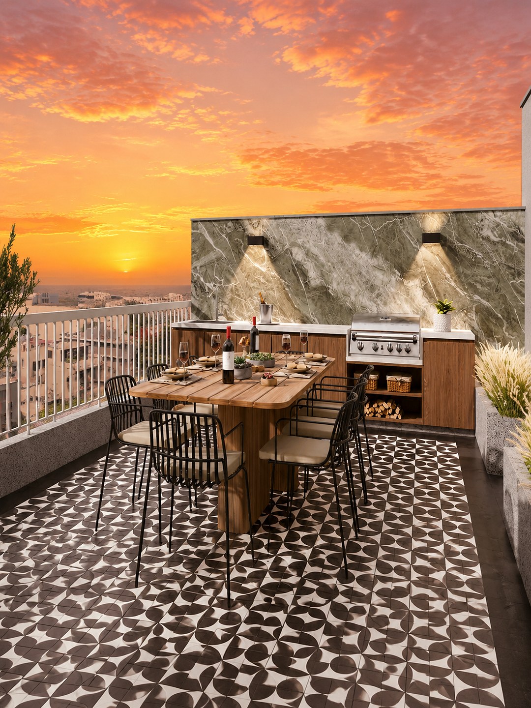 Affiny - Terraza y comedor exterior