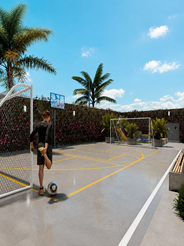 San Bartolo - Cancha multideportiva