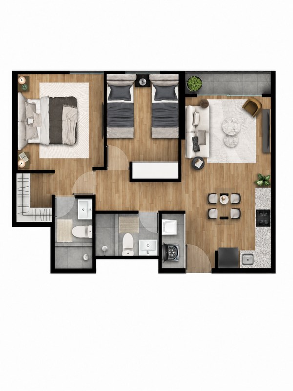 Surco - Plano del departamento